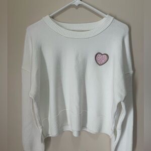 NWT Jessica Simpson Heart Sweater
